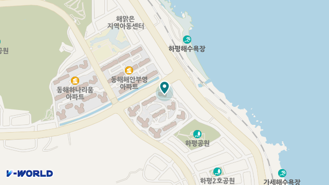 동해방문간호센터 위치 지도
