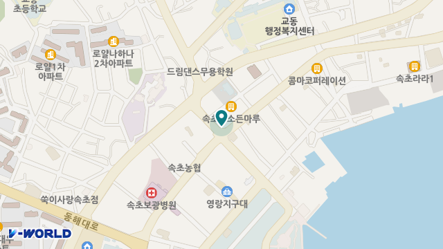 동방의료기 위치 지도