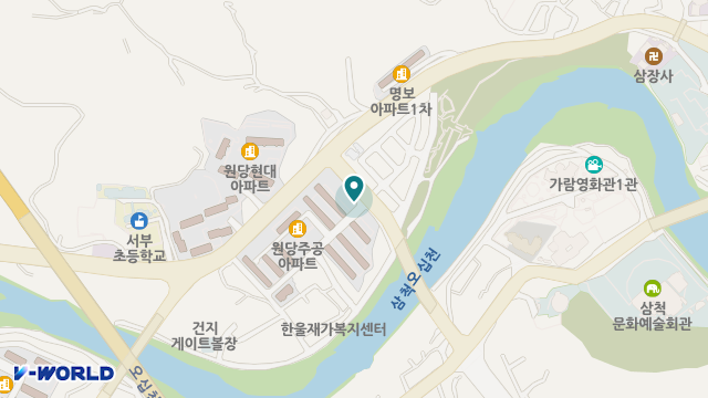 참사랑종합복지센터 위치 지도