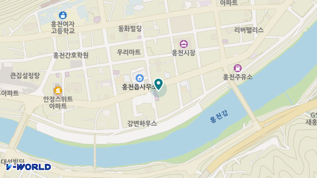 건강의료기 위치 지도