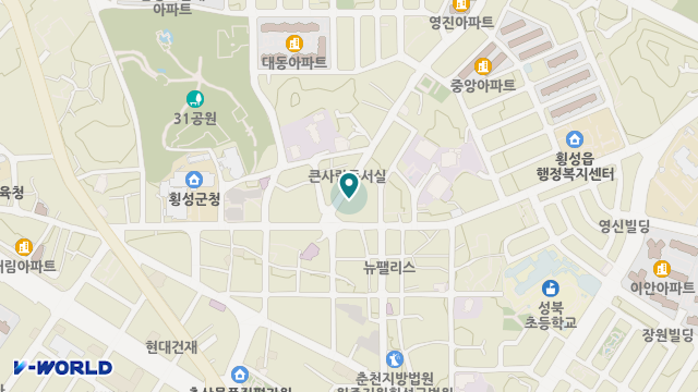 이원건강의료기 횡성점 위치 지도