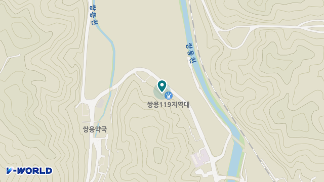 한사랑노인복지센터 위치 지도
