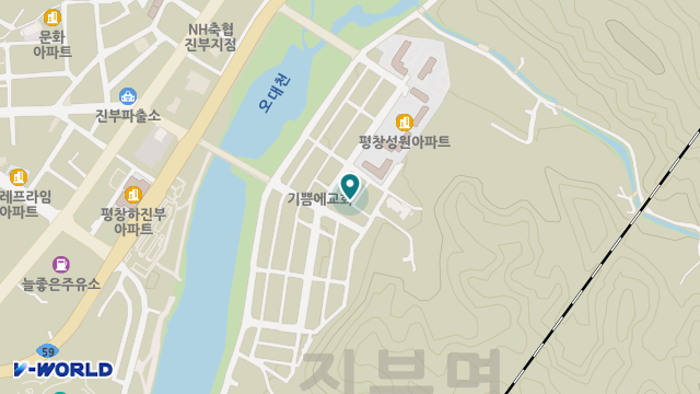 하누리노인복지센터 위치 지도