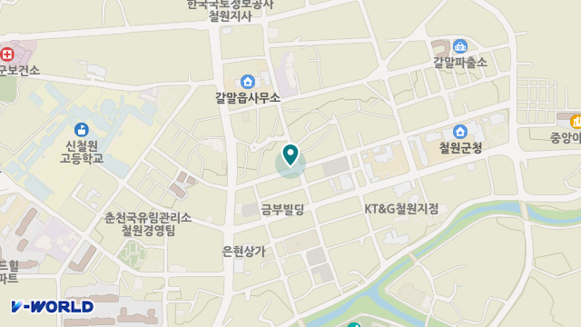 희망노인복지센터 위치 지도