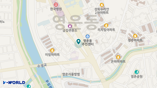 어르신이행복한세상청주지사 위치 지도