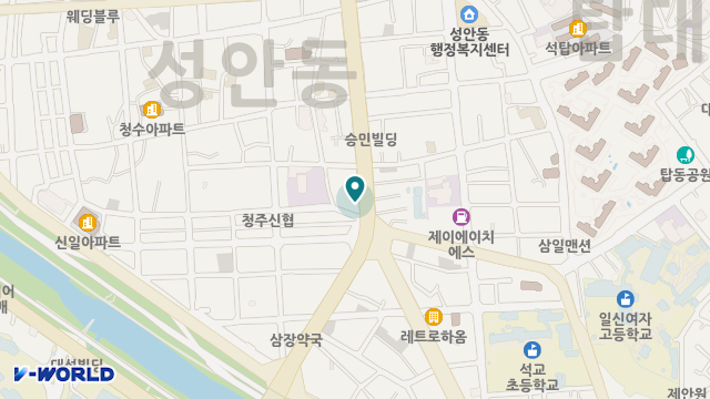 이원의료기육거리점복지용구재가장기요양기관 위치 지도