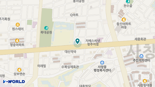우렁각시재가장기요양기관 위치 지도