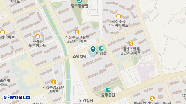 산새재가장기요양기관 위치 지도