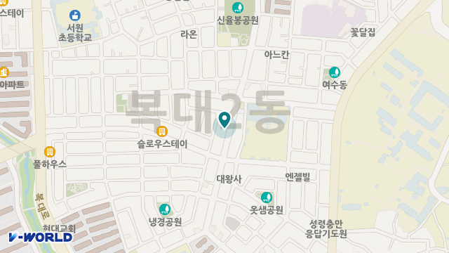 다사랑케어복지센터 재가장기요양기관 위치 지도