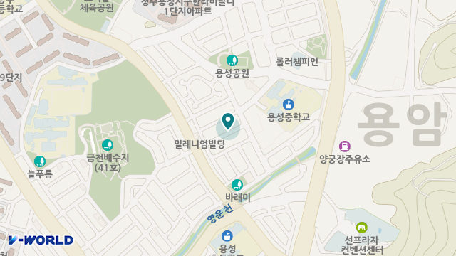 모세휠체어재가장기요양기관 위치 지도