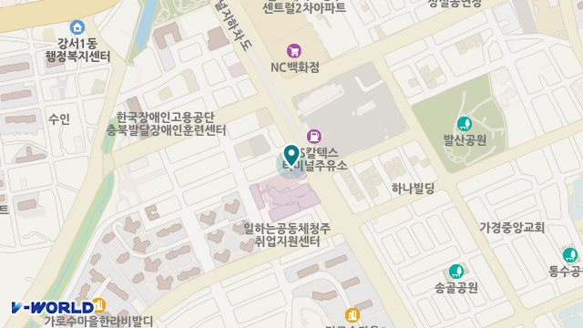 이원의료기 가경점 위치 지도