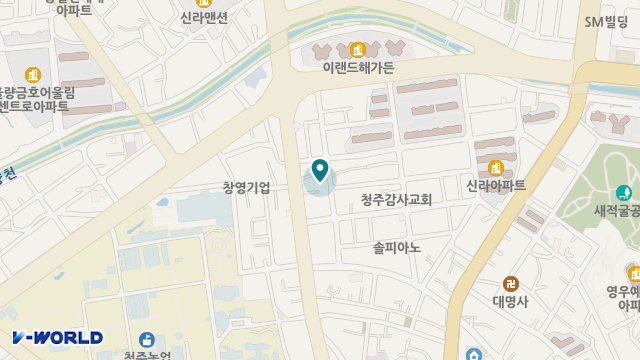 해피콜재가장기요양기관 위치 지도
