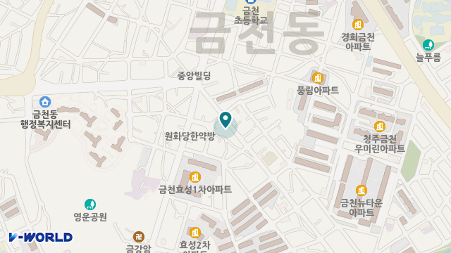 웰빙재가복지센터 위치 지도