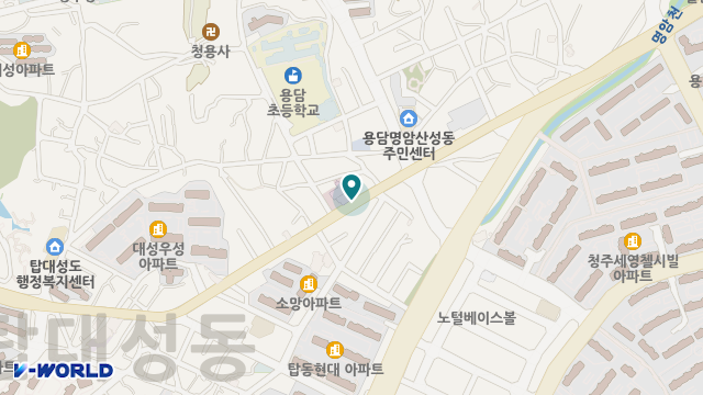 참조은재가장기요양기관 위치 지도