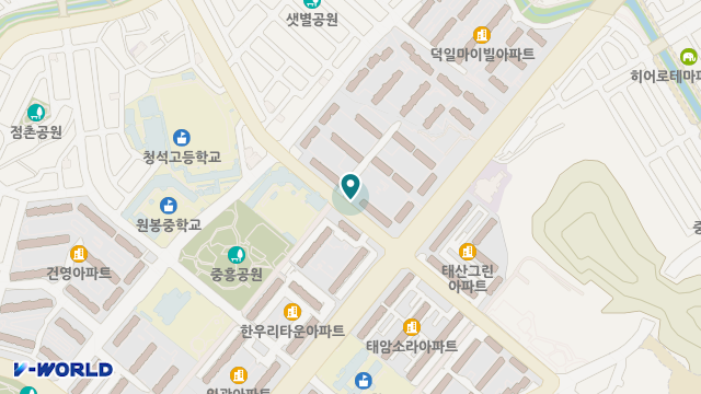 효성노인복지센터 위치 지도