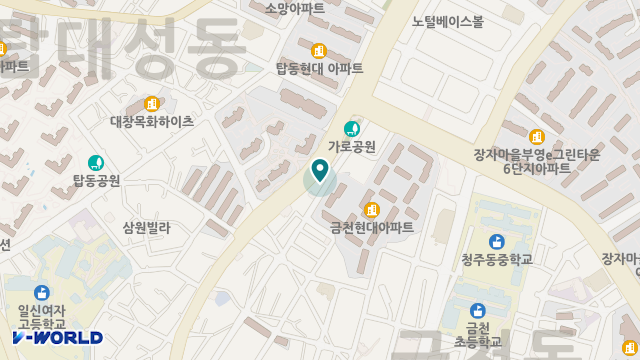 한마음노인복지센터재가장기요양기관 위치 지도