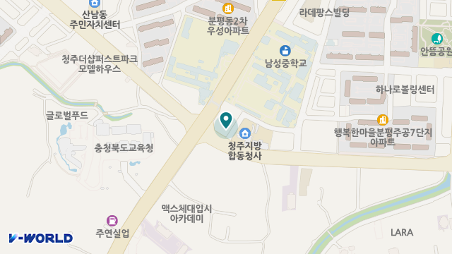 나비재활노인주간보호센터 위치 지도