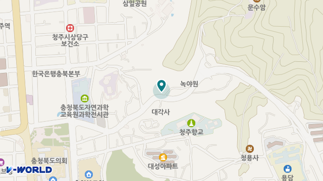 숲속주야간보호센터 위치 지도