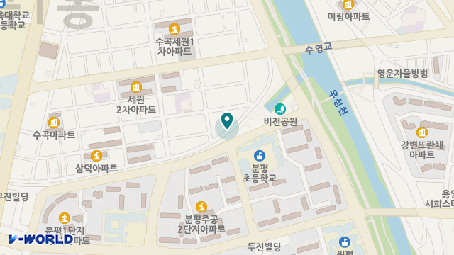 노인사랑재가장기요양기관 위치 지도