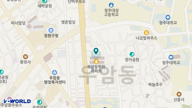 청주방문간호센터 위치 지도