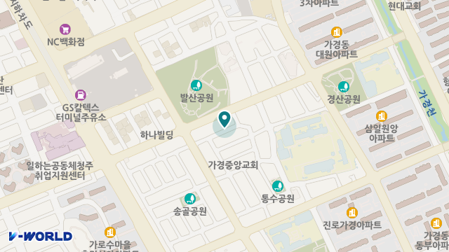 조은재가복지센터 위치 지도