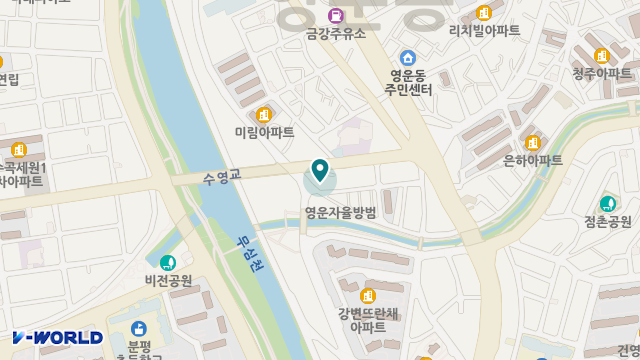 동심노인주간보호센터 위치 지도