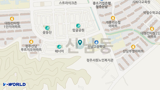 다정노인재가센터 위치 지도