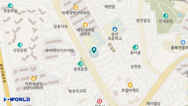 우리의료기 위치 지도