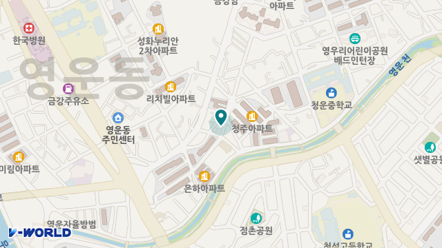 신혜정노인복지센터 위치 지도