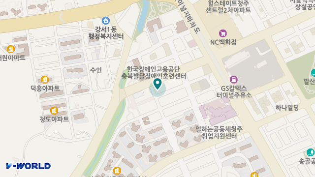 해바라기 주간보호센터 위치 지도