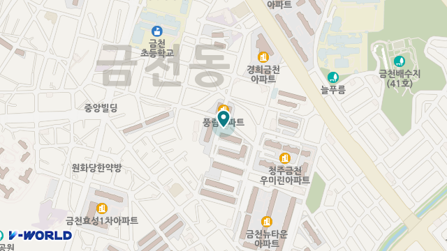 대성재가노인복지센터 위치 지도