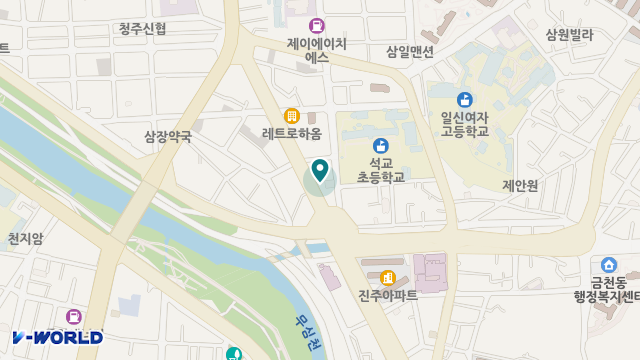 (주)라인의료기 위치 지도