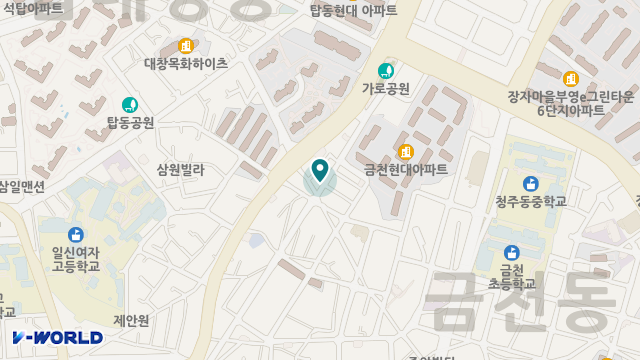 해뜨는재가복지센터 위치 지도
