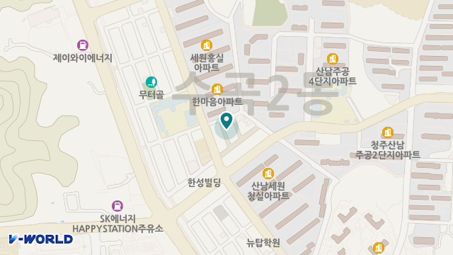 (A+)정명재가장기요양기관 위치 지도