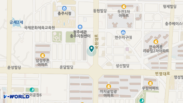 충주현대노인복지센터 위치 지도