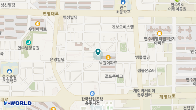 가가호호노인복지센터 위치 지도