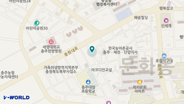 사랑愛재가복지센터 위치 지도