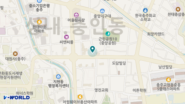 온유한방문요양센터 위치 지도