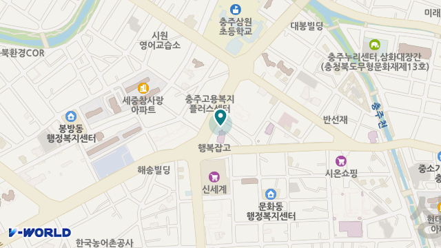 충주시온방문요양센터 위치 지도