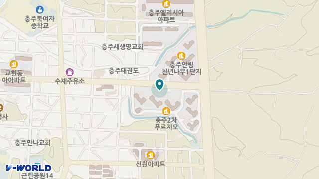 스마일시니어 늘푸른노인복지센터 위치 지도