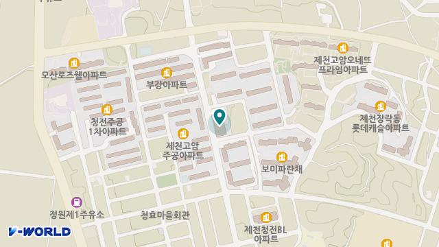 주식회사 제천사회서비스센터 위치 지도