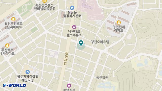 내토재가복지센터 위치 지도