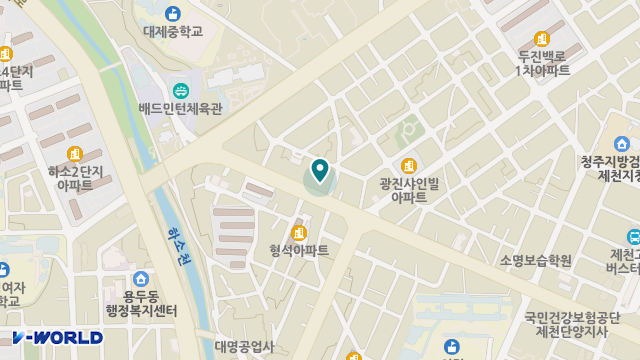 세종재가복지센터 위치 지도