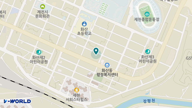 다온노인복지센터 위치 지도