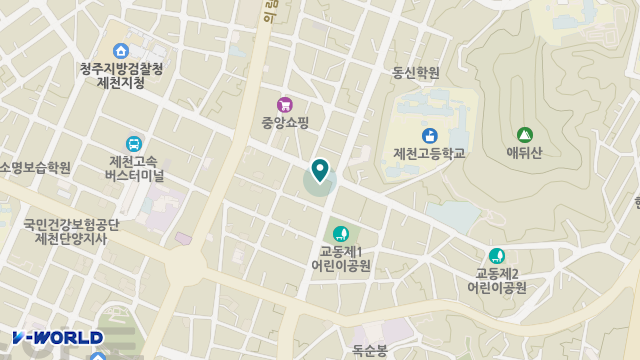 연세재가노인복지센터 위치 지도