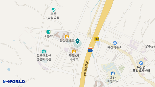 사랑나눔복지센터 위치 지도