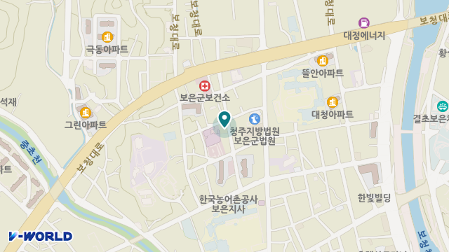 송원재가노인복지센터 위치 지도