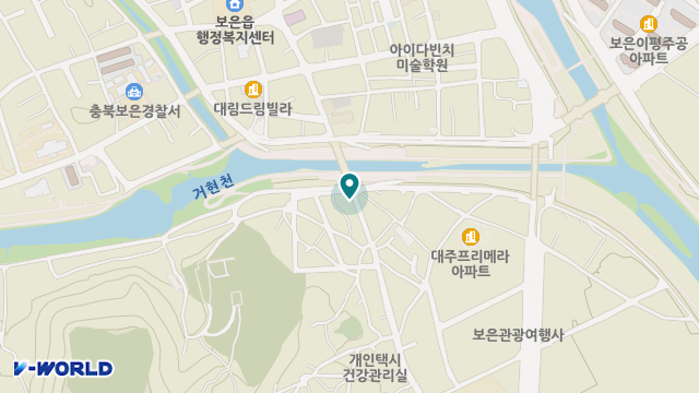 섬기는재가노인복지센터 위치 지도