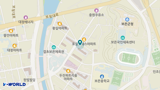 한울타리재가노인복지센터 위치 지도
