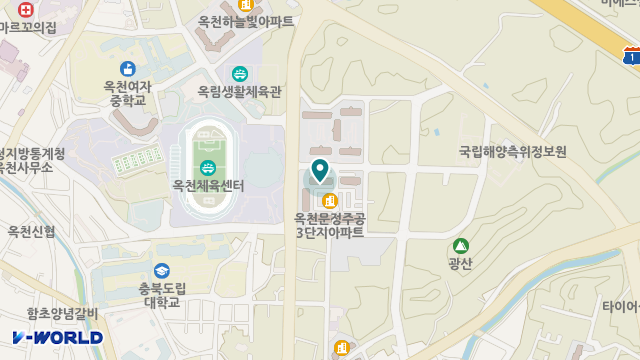 케어핸드옥천방문요양센터 위치 지도